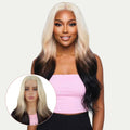 Raw Aurora Glueless 5x5 HD Lace Professionally Colored 100% Human Hair Closure Wig